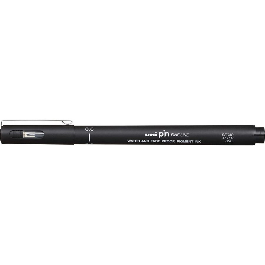 Uni-Ball Pin Line Μαρκαδόρος Σχεδίου 0.6mm Μαύρος (PIN06200) Uni-Ball Pin Line Μαρκαδόρος Σχεδίου 0.6mm Μαύρος (PIN06200)