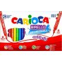 Carioca Birello DoubleTip Πλενόμενοι Μαρκαδόροι Ζωγραφικής Λεπτοί με Διπλή Μύτη σε 24 Χρώματα(41521) Carioca Birello DoubleTip Πλενόμενοι Μαρκαδόροι Ζωγραφικής Λεπτοί με Διπλή Μύτη σε 24 Χρώματα(41521)