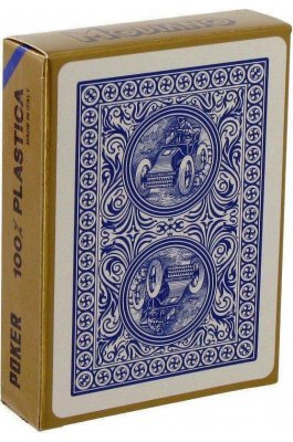 Modiano Poker Golden Trophy Τράπουλα Πλαστική Μπλε Modiano Poker Golden Trophy Τράπουλα Πλαστική Μπλε