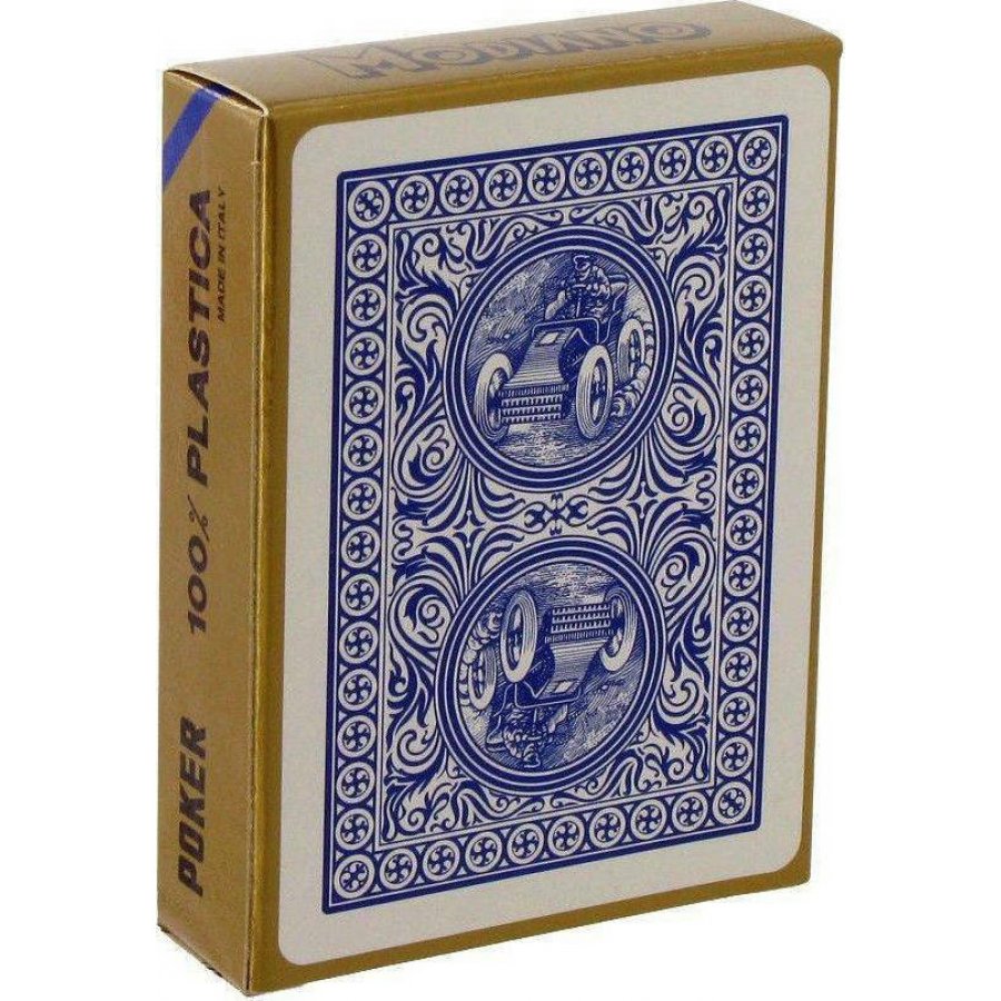 Modiano Poker Golden Trophy Τράπουλα Πλαστική Μπλε Modiano Poker Golden Trophy Τράπουλα Πλαστική Μπλε