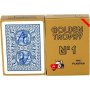 Modiano Poker Golden Trophy Τράπουλα Πλαστική Μπλε Modiano Poker Golden Trophy Τράπουλα Πλαστική Μπλε