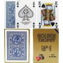 Modiano Poker Golden Trophy Τράπουλα Πλαστική Μπλε Modiano Poker Golden Trophy Τράπουλα Πλαστική Μπλε