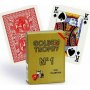 Modiano Poker Golden Trophy Τράπουλα Πλαστική Κόκκινη Modiano Poker Golden Trophy Τράπουλα Πλαστική Κόκκινη
