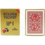 Modiano Poker Golden Trophy Τράπουλα Πλαστική Κόκκινη Modiano Poker Golden Trophy Τράπουλα Πλαστική Κόκκινη