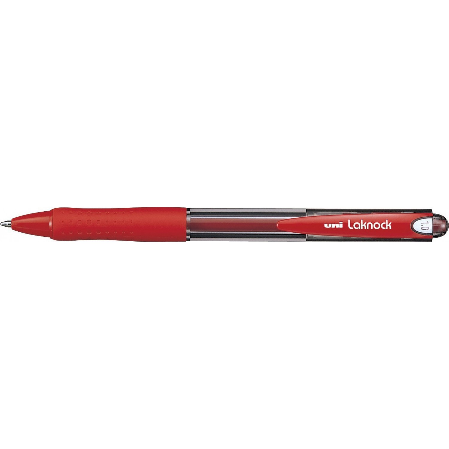 Uni-Ball Στυλό Ballpoint 1.0mm με Κόκκινο Mελάνι Laknock (SN100)