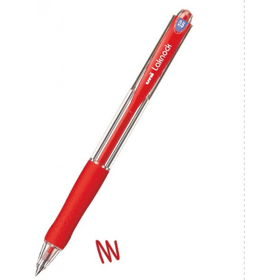 Uni-Ball Στυλό Ballpoint 0.5mm με Κόκκινο Mελάνι Laknock (SN100) Uni-Ball Στυλό Ballpoint 0.5mm με Κόκκινο Mελάνι Laknock (SN100)