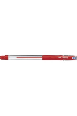 Uni-Ball Στυλό Ballpoint 0.5mm με Κόκκινο Mελάνι Lakubo (SG100)