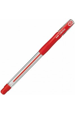 Uni-Ball Στυλό Ballpoint 0.7mm με Κόκκινο Mελάνι Lakubo (SG100)