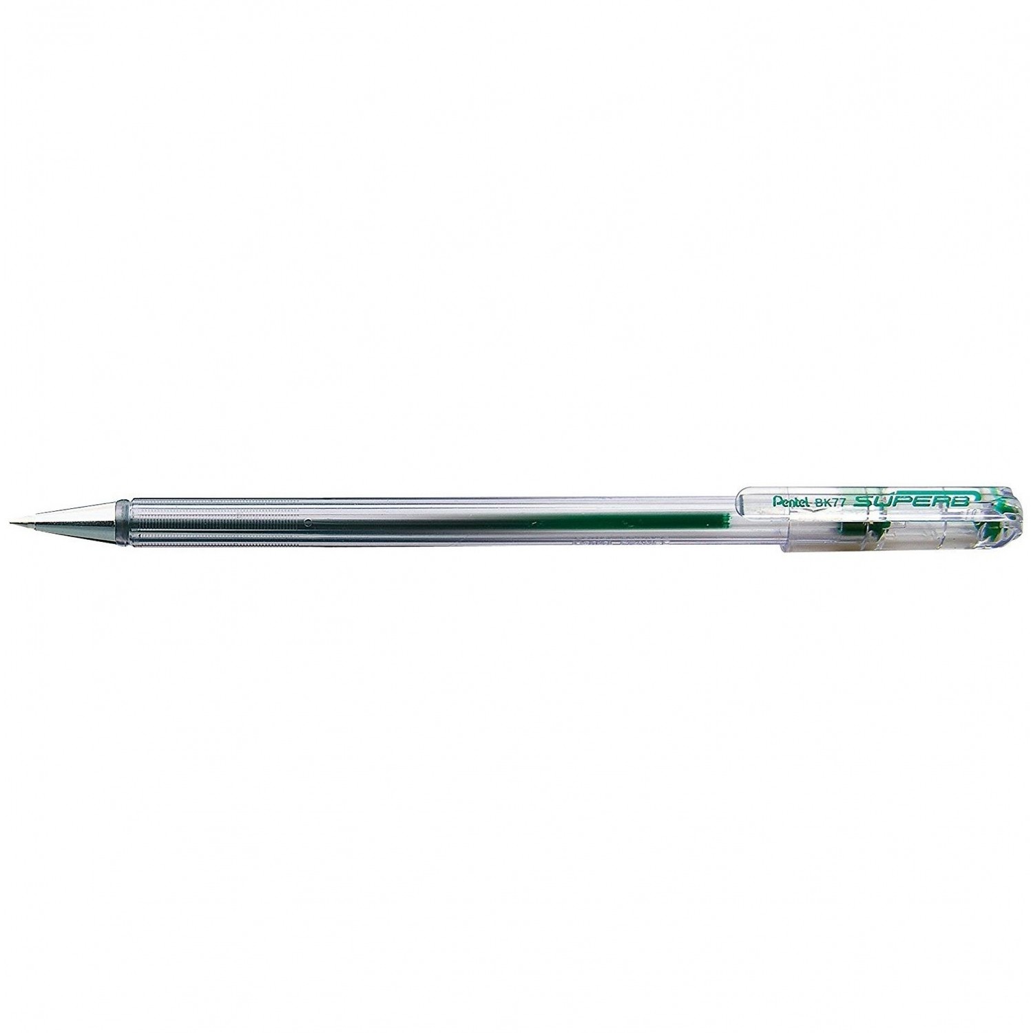 Pentel Στυλό Ballpoint 0.7mm με Πράσινο Mελάνι Superb Fine Point (ΒΚ77D)