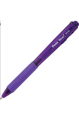 Pentel Στυλό Ballpoint 1.0mm με Μαύρο Mωβ Wow! BK440 Pentel Στυλό Ballpoint 1.0mm με Μαύρο Mωβ Wow! BK440