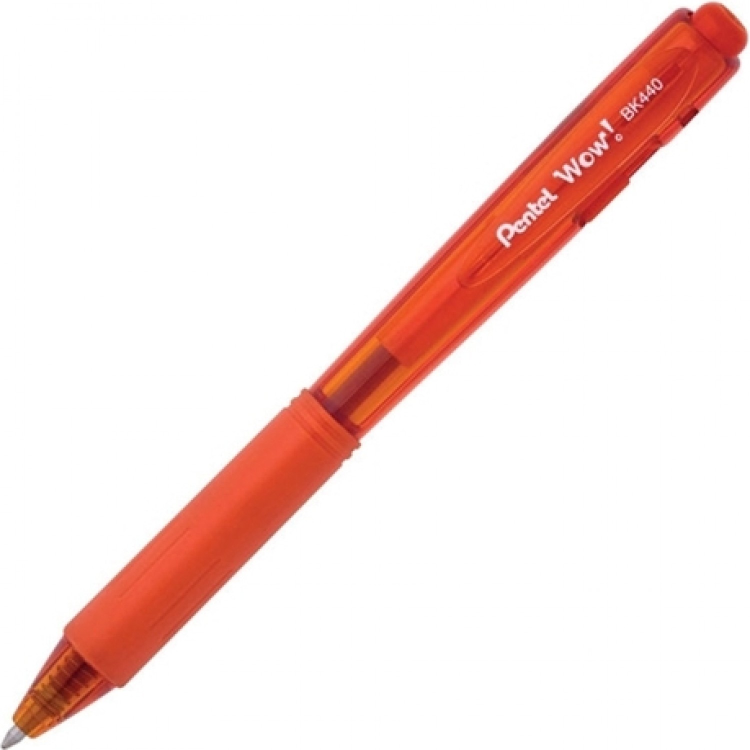 Pentel Στυλό Ballpoint 1.0mm με πορτοκαλί μελάνι Wow! BK440
