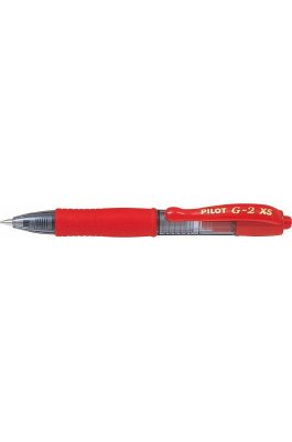 Pilot Στυλό Gel 0.7mm με Κόκκινο Mελάνι G-2 Pixie