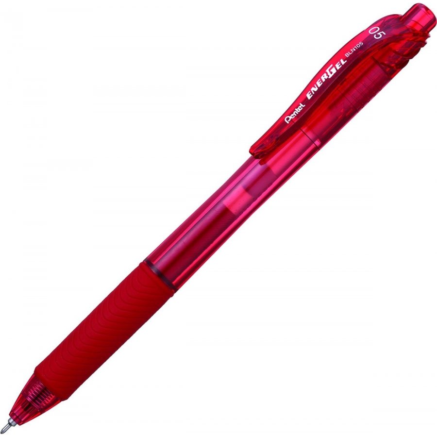 Pentel Στυλό 0.5mm με Κόκκινο Mελάνι Energel Pentel Στυλό 0.5mm με Κόκκινο Mελάνι Energel
