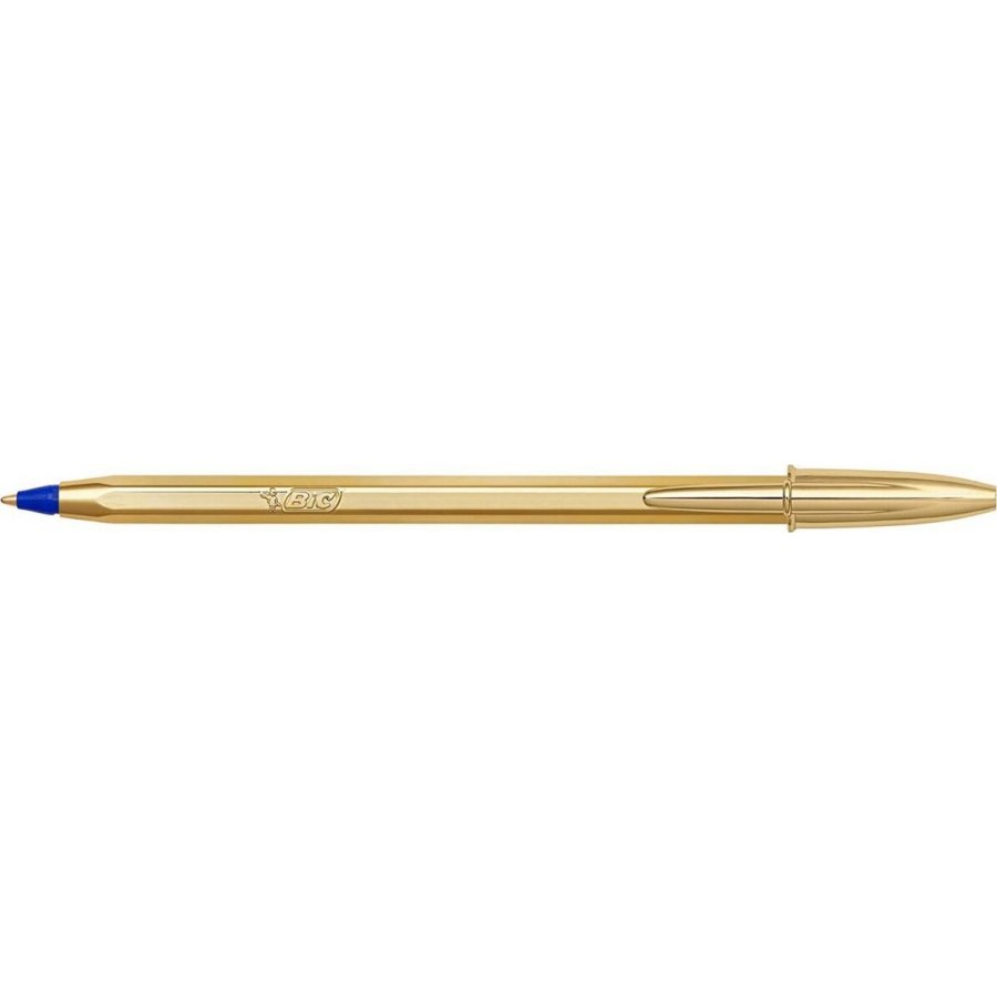 Bic Στυλό Ballpoint 1.0mm με Μπλε Mελάνι Cristal Original Shine Χρυσό Bic Στυλό Ballpoint 1.0mm με Μπλε Mελάνι Cristal Original Shine Χρυσό
