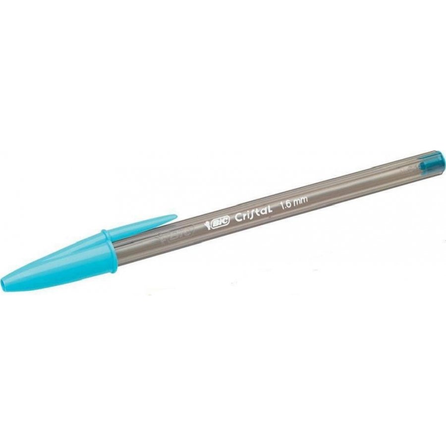 Bic Στυλό Ballpoint 1.6mm με Γαλάζιο Μελάνι Cristal Fun Bic Στυλό Ballpoint 1.6mm με Γαλάζιο Μελάνι Cristal Fun
