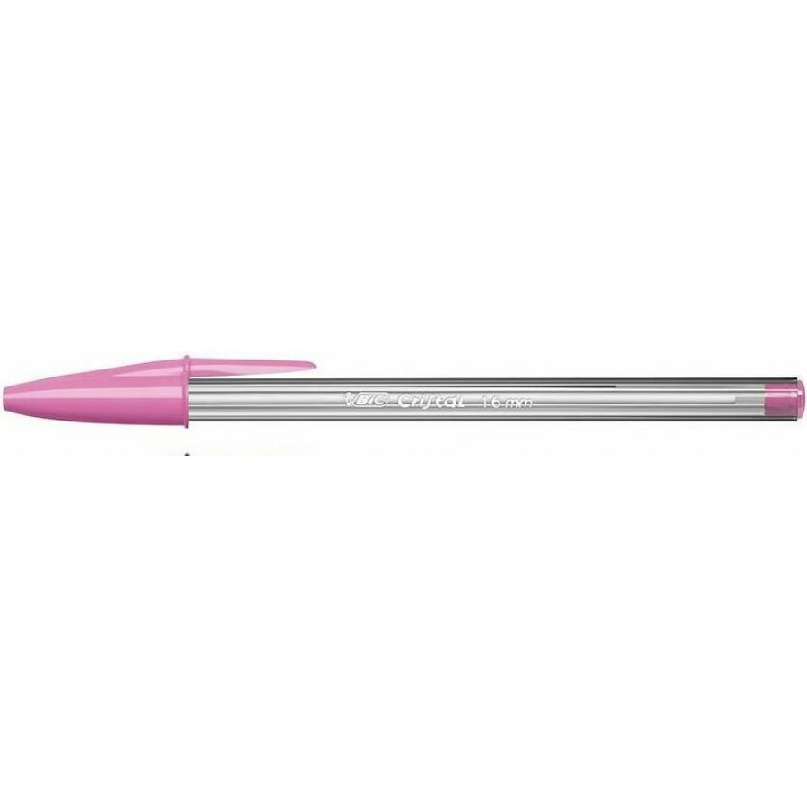 Bic Στυλό Ballpoint 1.6mm με Ροζ Μελάνι Cristal Fun Bic Στυλό Ballpoint 1.6mm με Ροζ Μελάνι Cristal Fun