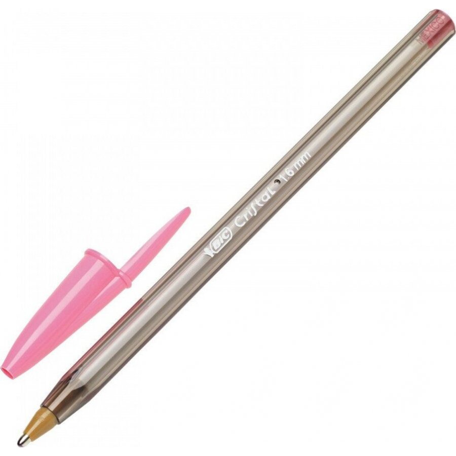 Bic Στυλό Ballpoint 1.6mm με Ροζ Μελάνι Cristal Fun Bic Στυλό Ballpoint 1.6mm με Ροζ Μελάνι Cristal Fun