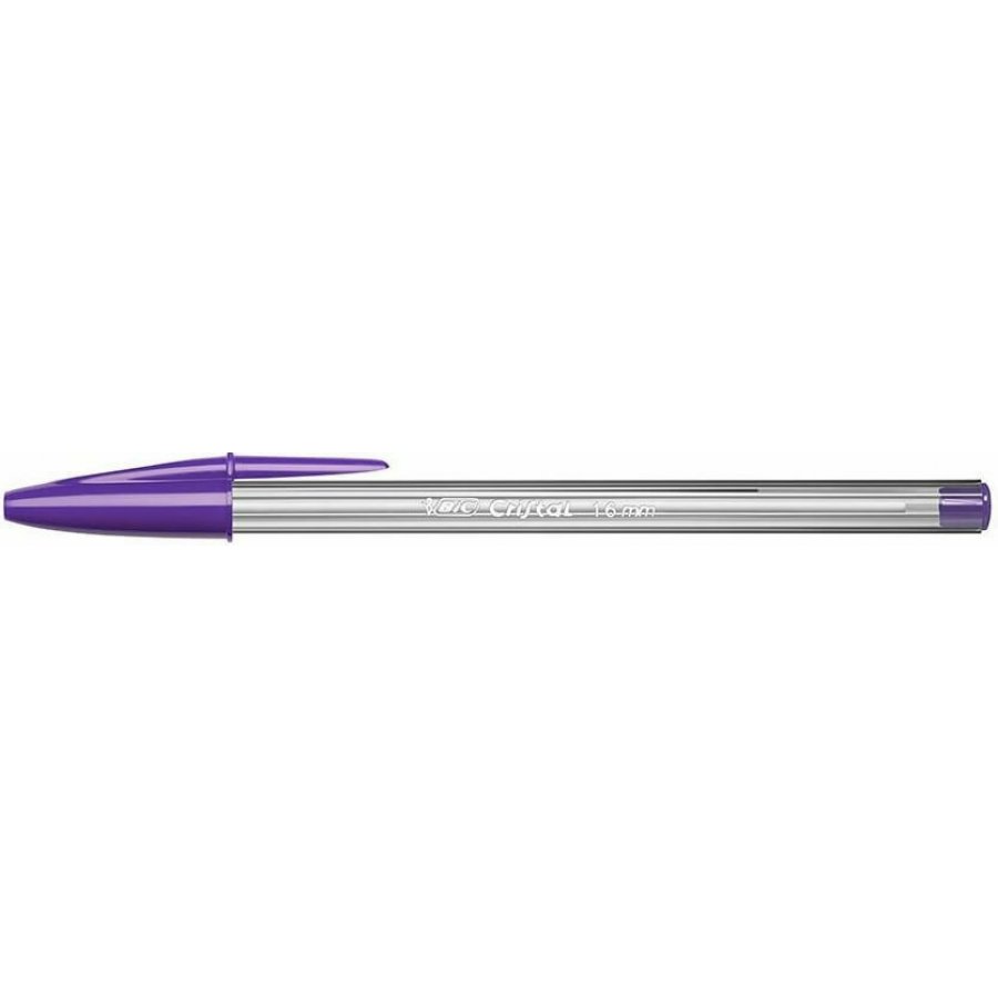 Bic Στυλό Ballpoint 1.6mm με Μωβ Mελάνι Cristal Fun Bic Στυλό Ballpoint 1.6mm με Μωβ Mελάνι Cristal Fun