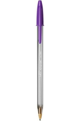Bic Στυλό Ballpoint 1.6mm με Μωβ Mελάνι Cristal Fun