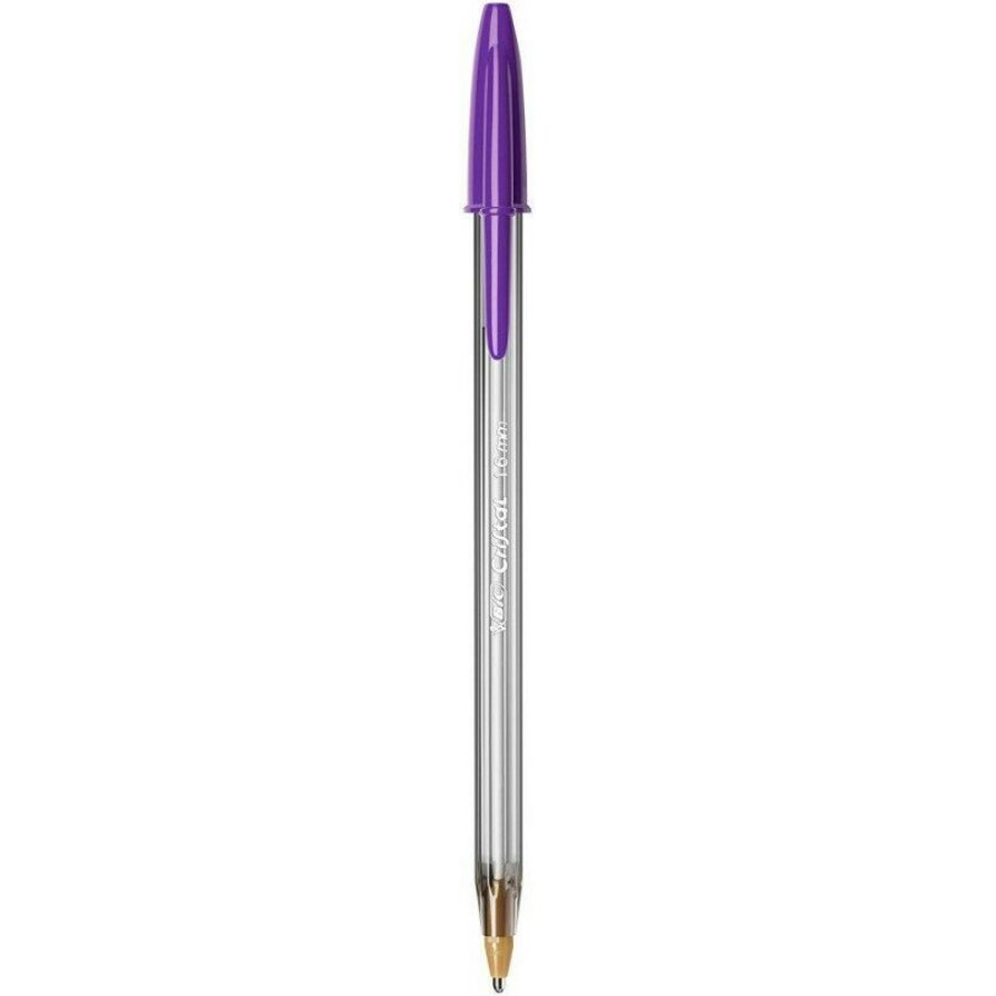 Bic Στυλό Ballpoint 1.6mm με Μωβ Mελάνι Cristal Fun Bic Στυλό Ballpoint 1.6mm με Μωβ Mελάνι Cristal Fun