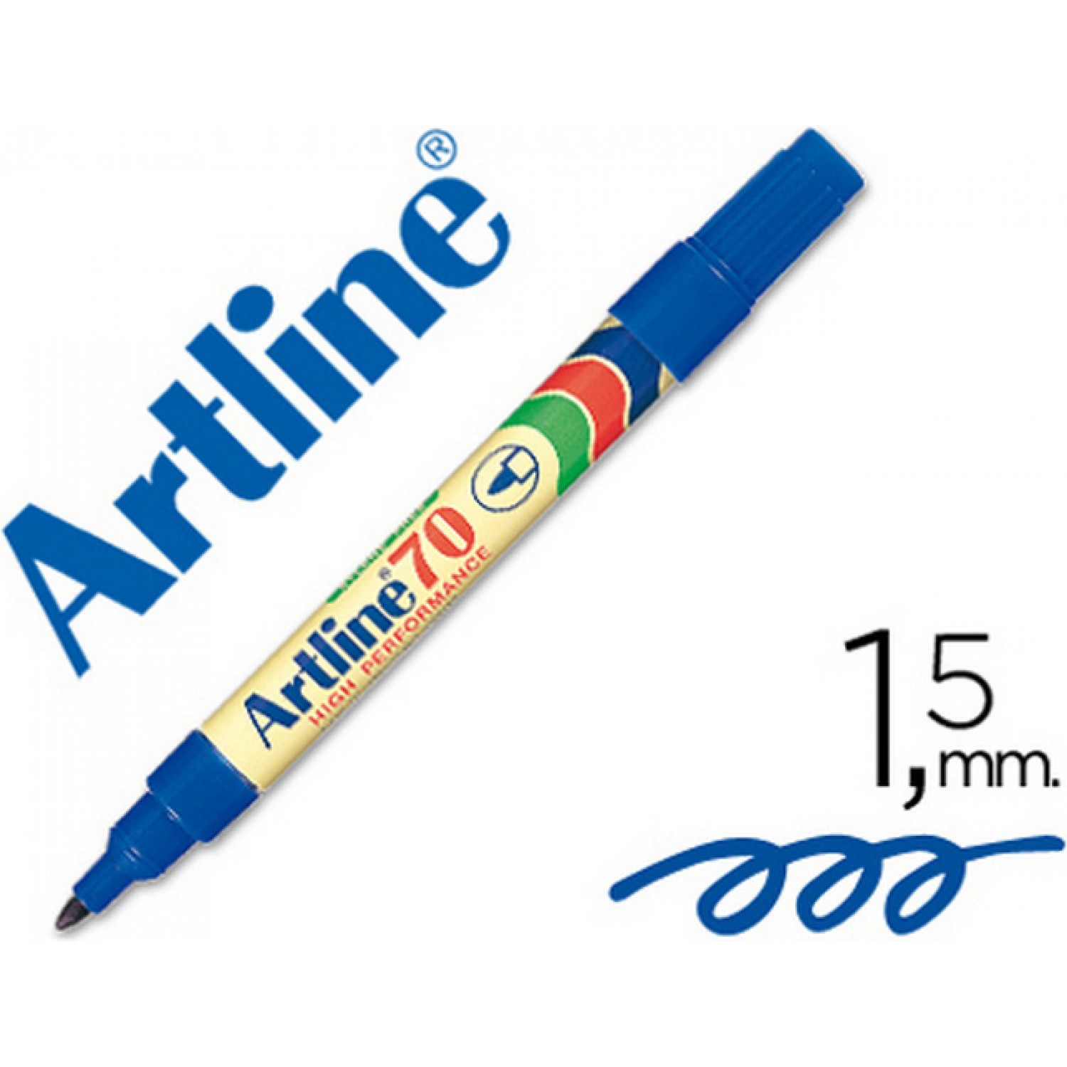 Artline 70 Ανεξίτηλος 1.5mm Μπλέ (EK-70) Artline 70 Ανεξίτηλος 1.5mm Μπλέ (EK-70)