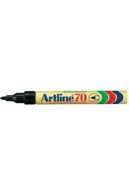 Artline 70 Ανεξίτηλος 1.5mm Μαύρο (EK-70)