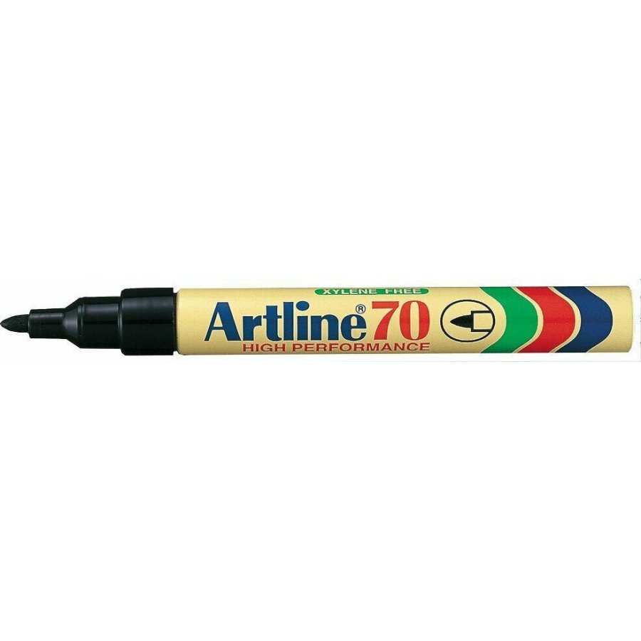 Artline 70 Ανεξίτηλος 1.5mm Μαύρο (EK-70) Artline 70 Ανεξίτηλος 1.5mm Μαύρο (EK-70)