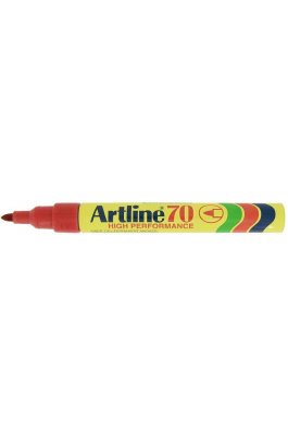 Artline 70 Ανεξίτηλος 1.5mm Κόκκινο (EK-70)
