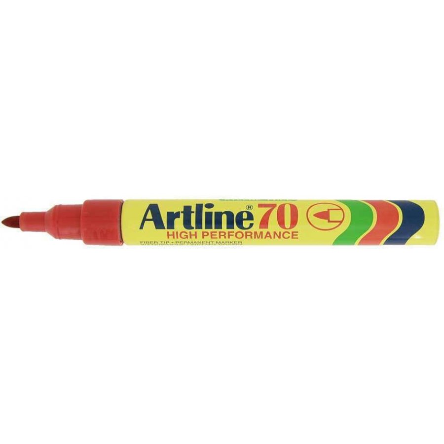 Artline 70 Ανεξίτηλος 1.5mm Κόκκινο (EK-70) Artline 70 Ανεξίτηλος 1.5mm Κόκκινο (EK-70)
