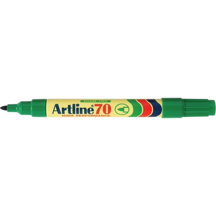 Artline 70 Ανεξίτηλος 1.5mm Πράσινο (EK-70) Artline 70 Ανεξίτηλος 1.5mm Πράσινο (EK-70)