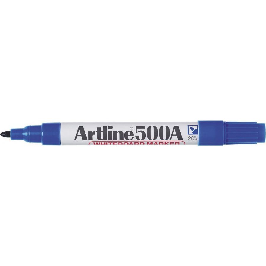 Artline 500A Μαρκαδόρος Πίνακα Μπλέ 2mm (EK-500A) Artline 500A Μαρκαδόρος Πίνακα Μπλέ 2mm (EK-500A)