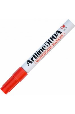 Artline 500A Μαρκαδόρος Πίνακα Κόκκινος 2mm (EK-500A)