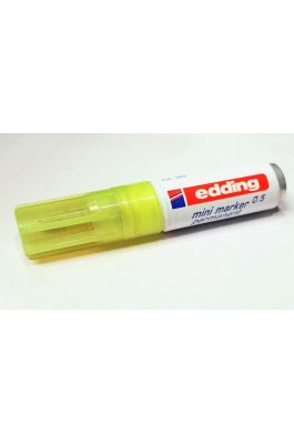 Edding Μίνι Μαρκαδοράκι Ανεξίτηλο Κίτρινο 0.5