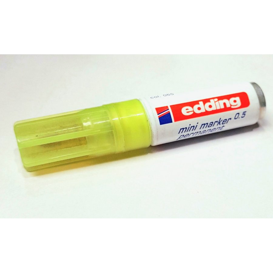 Edding Μίνι Μαρκαδοράκι Ανεξίτηλο Κίτρινο 0.5 Edding Μίνι Μαρκαδοράκι Ανεξίτηλο Κίτρινο 0.5
