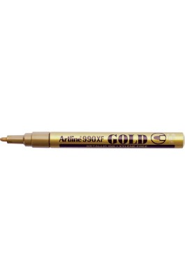 Artline 990XF Ανεξίτηλος 1.2mm Χρυσό (EK-990XF)