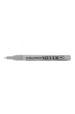 Artline 990XF Ανεξίτηλος 1.2mm Ασημί (EK-990XF)