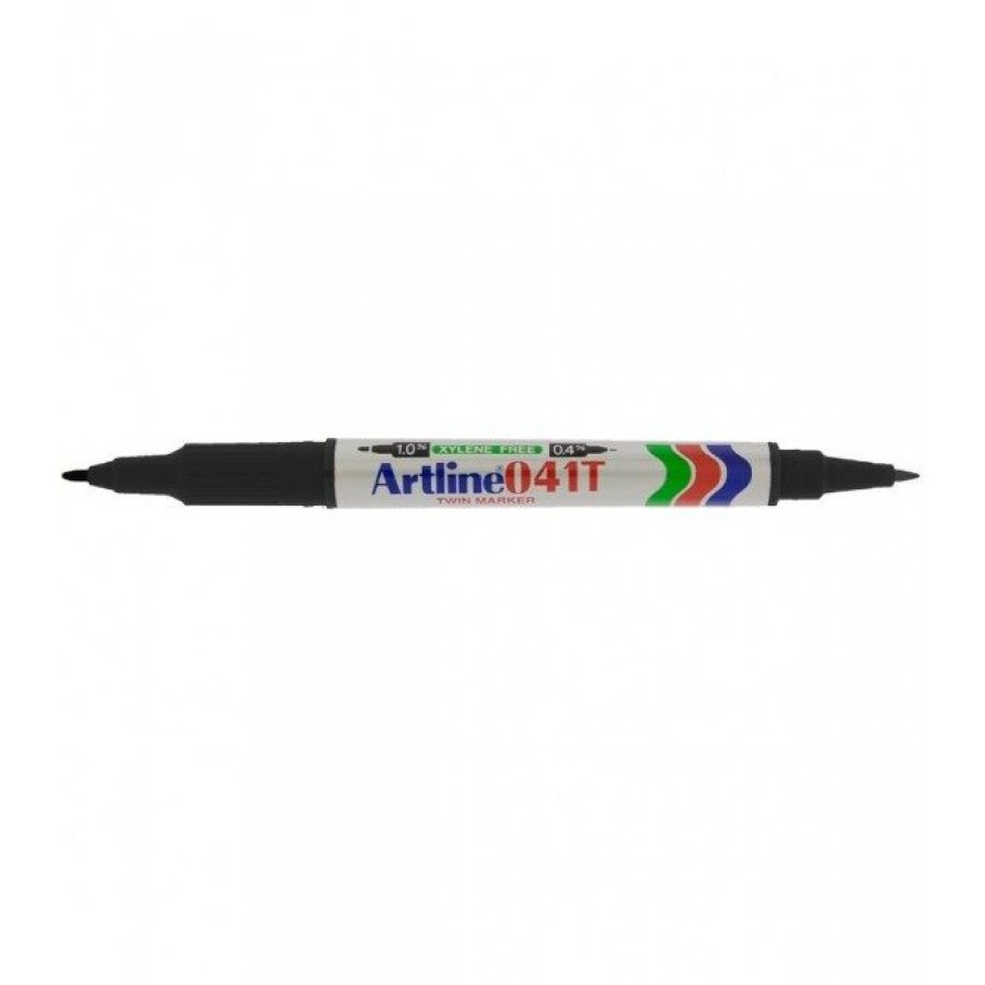 Artline 041T Ανεξίτηλος με Διπλή Μύτη 0,4 – 1,0mm Μαύρο (EK041Τ) Artline 041T Ανεξίτηλος με Διπλή Μύτη 0,4 – 1,0mm Μαύρο (EK041Τ)