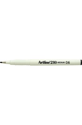 Artline 210N 0.6mm Μαύρο (EK210N)