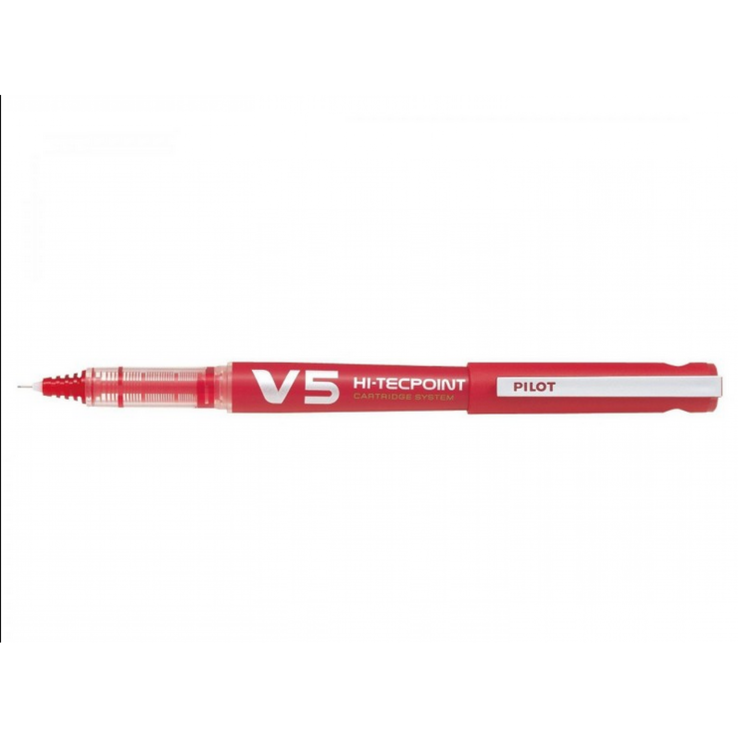 Pilot Στυλό Rollerball 0.5mm με Κόκκινο Mελάνι Hi-Tecpoint Cartridge System
