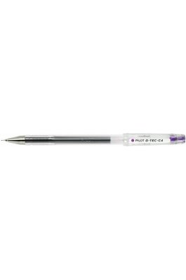 Pilot Στυλό Gel 0.4mm με Μωβ Mελάνι G-Tec-C4 (BLGC4V)