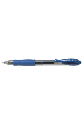 Pilot Στυλό Gel 0.7mm με Μπλε Mελάνι G-2 (BLG27L)