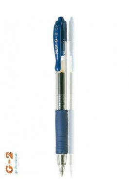 Pilot Στυλό Gel 0.5mm με Μπλε Mελάνι G-2 (BLG25L)