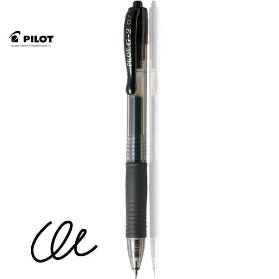 Pilot Στυλό Gel 0.5mm με Μαύρο Mελάνι G-2 (BL-G2-5-B) Pilot Στυλό Gel 0.5mm με Μαύρο Mελάνι G-2 (BL-G2-5-B)