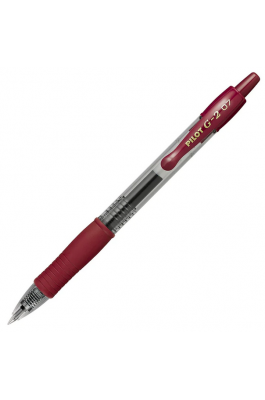 Pilot Στυλό Gel 0.7mm με Μπορντώ Mελάνι G-2 (BLG27DR) Pilot Στυλό Gel 0.7mm με Μπορντώ Mελάνι G-2 (BLG27DR)
