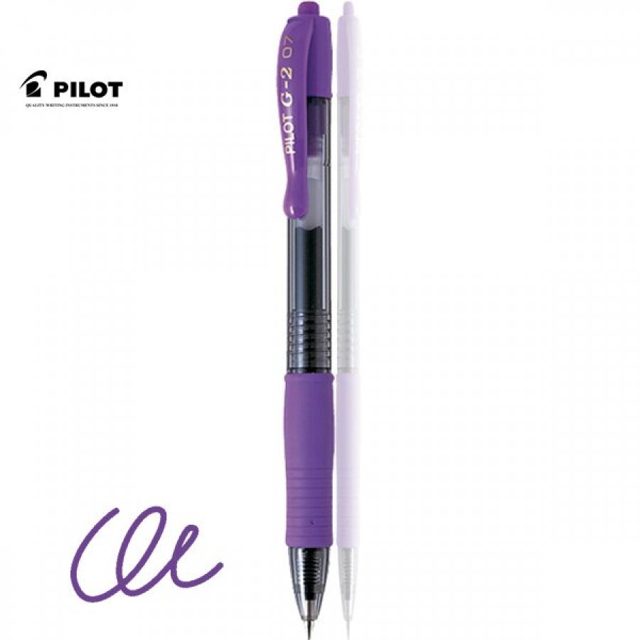 Pilot Στυλό Gel 0.7mm με Μωβ Mελάνι G-2 (BLG27V) Pilot Στυλό Gel 0.7mm με Μωβ Mελάνι G-2 (BLG27V)
