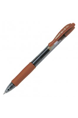 Pilot Στυλό Gel 0.7mm με Καφέ Mελάνι G-2 (BLG27CA) Pilot Στυλό Gel 0.7mm με Καφέ Mελάνι G-2 (BLG27CA)