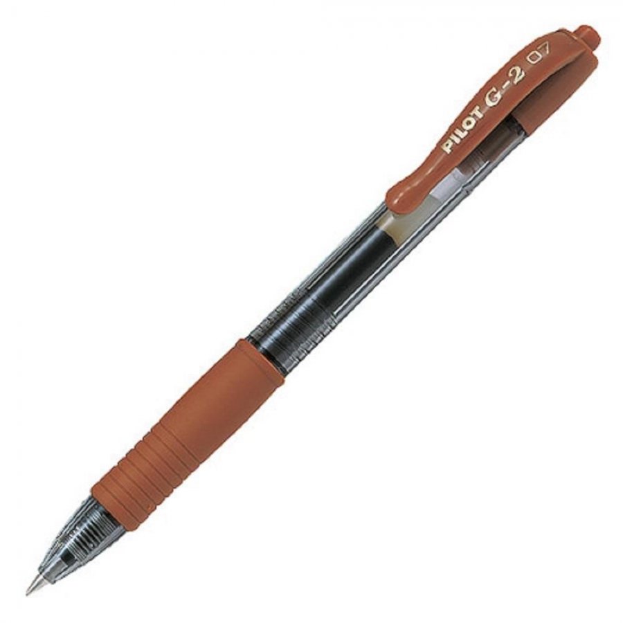 Pilot Στυλό Gel 0.7mm με Καφέ Mελάνι G-2 (BLG27CA) Pilot Στυλό Gel 0.7mm με Καφέ Mελάνι G-2 (BLG27CA)