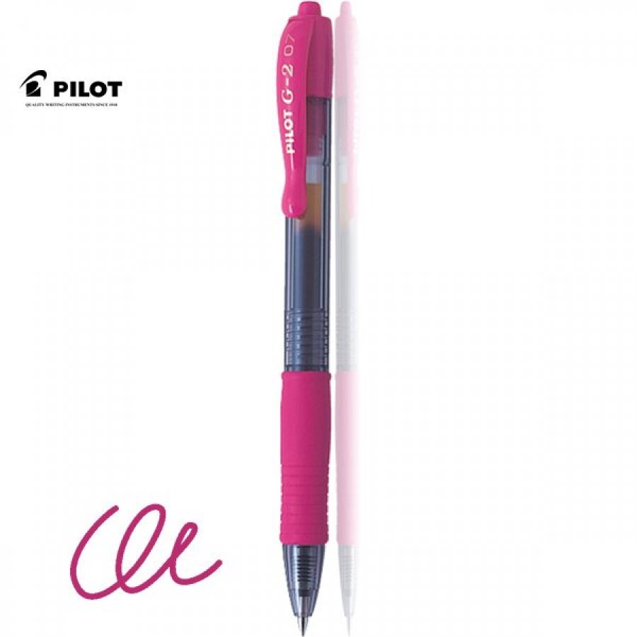 Pilot Στυλό Gel 0.7mm με Ροζ Mελάνι G-2 (BLG27P) Pilot Στυλό Gel 0.7mm με Ροζ Mελάνι G-2 (BLG27P)