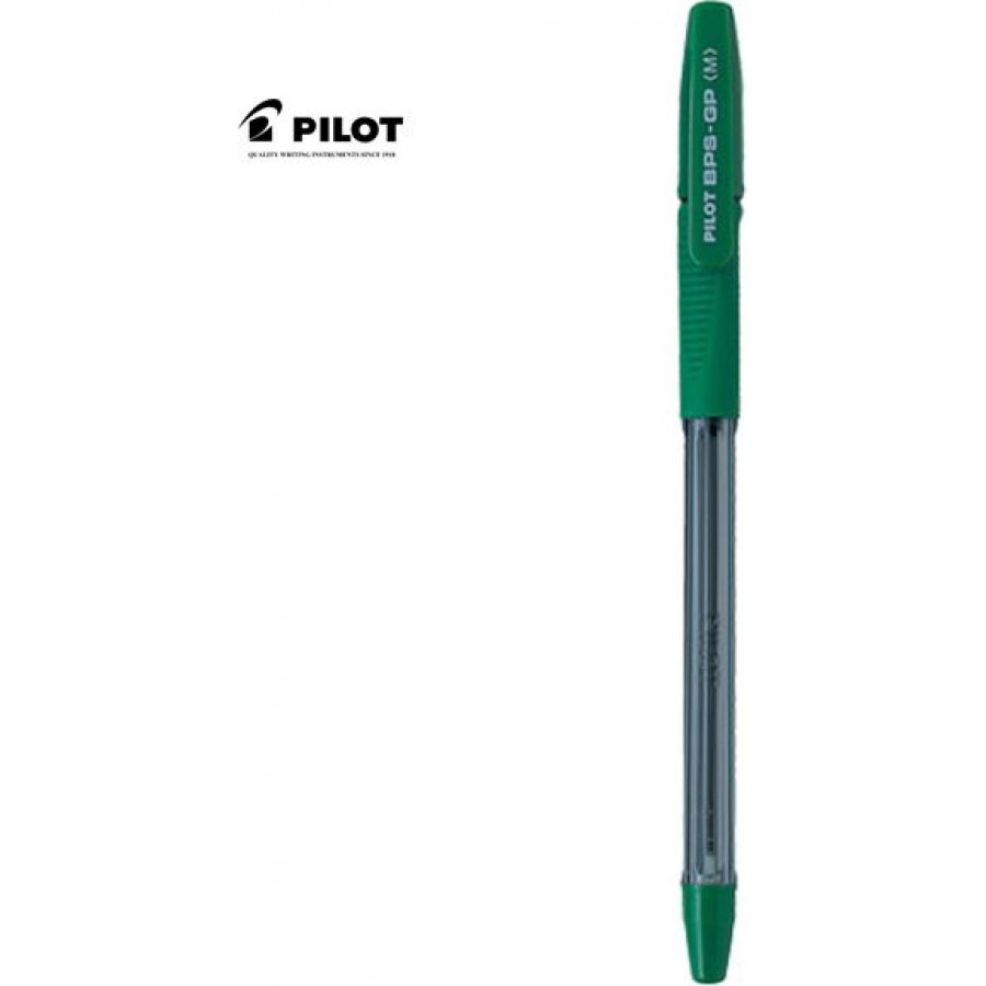 Pilot Στυλό Ballpoint 1.0mm με Πράσινο Mελάνι (BPSGPMG) Pilot Στυλό Ballpoint 1.0mm με Πράσινο Mελάνι (BPSGPMG)