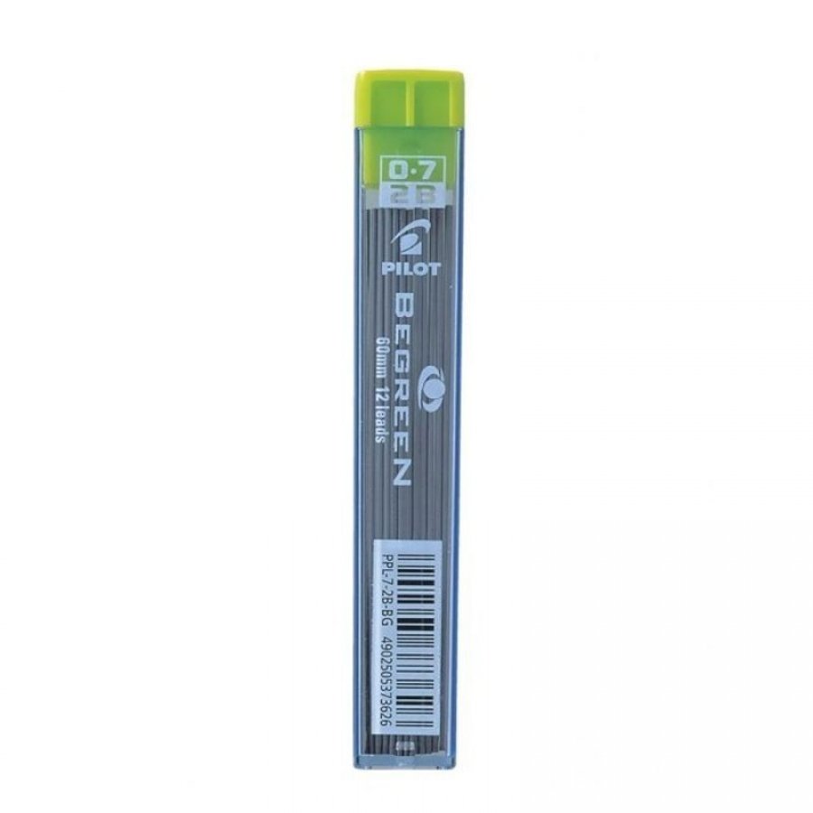 Pilot Μύτες Μολυβιού Begreen Πάχους 0.7mm Τύπου 2B (PPL72BBG) Pilot Μύτες Μολυβιού Begreen Πάχους 0.7mm Τύπου 2B (PPL72BBG)